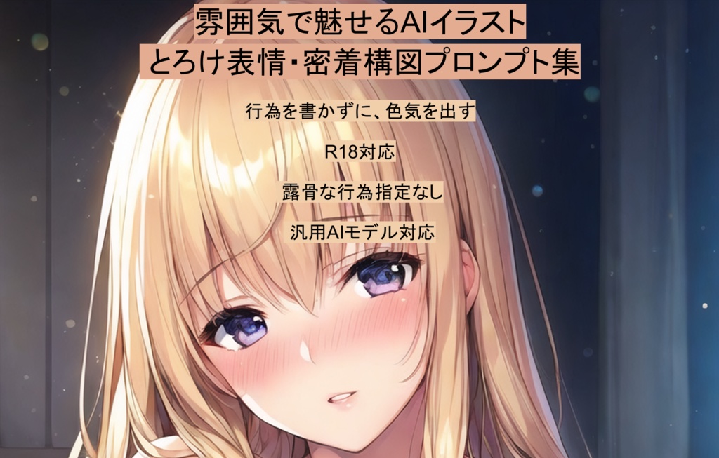 AIで描く♡色気プロンプト集