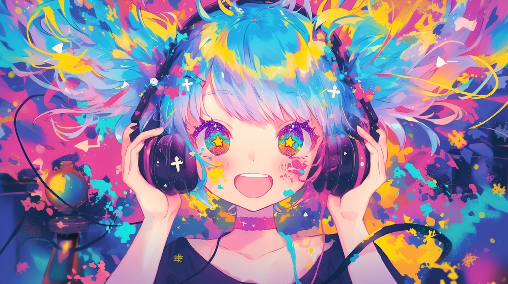 ピコピコ音＋ポップな感じの曲