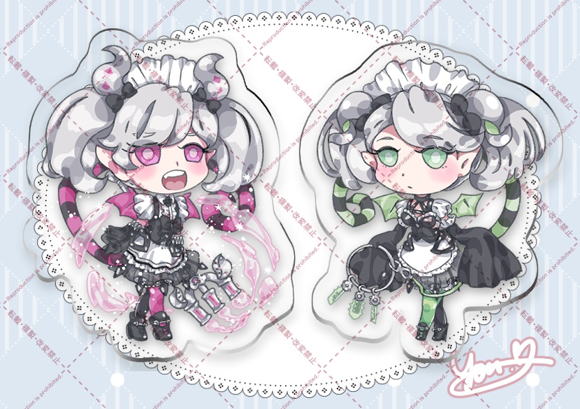 ラビュリンス・サーバンツ アクリルスタンド&キーホルダー【たみかに新刊】
