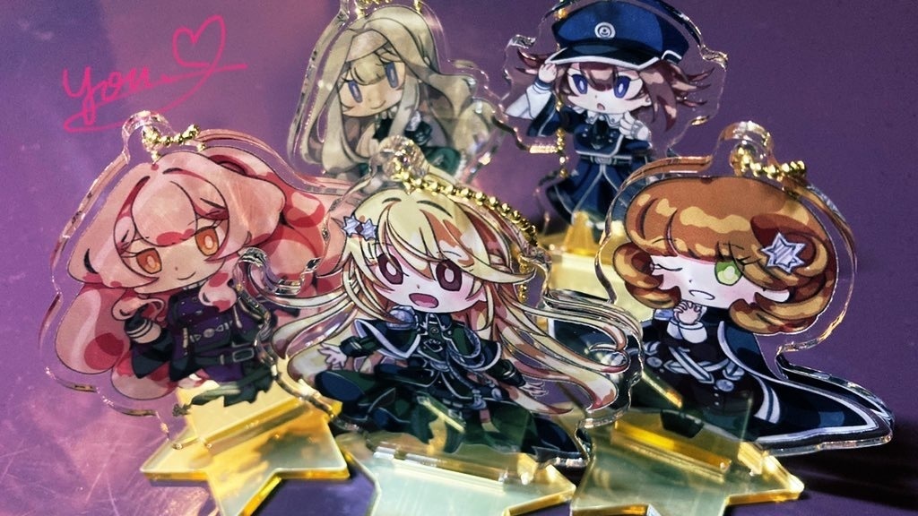 当店在庫してます！ エクソシスター アクリルスタンド&キーホルダー【再販 管・吹奏楽器アクセサリ