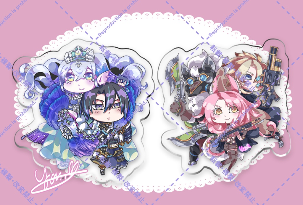 【強謙15】アクリルスタンド&キーホルダー