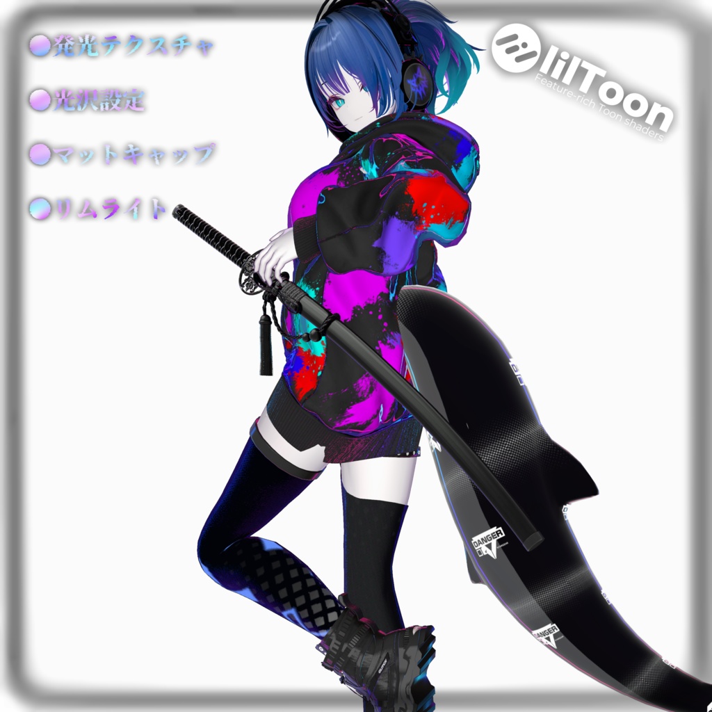 Cyber Liltoon Material