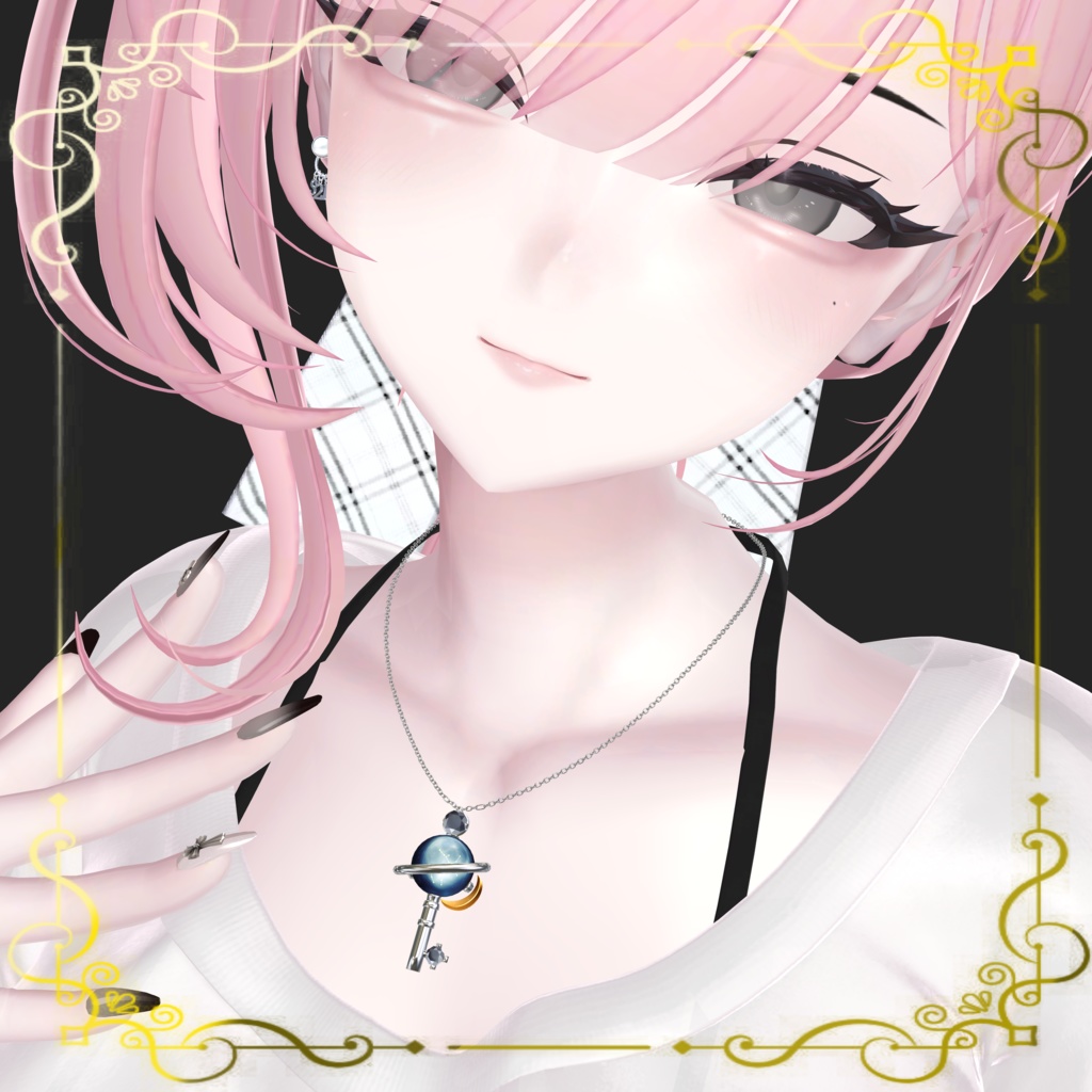 【9アバター対応】Zodiac Key NeckLace