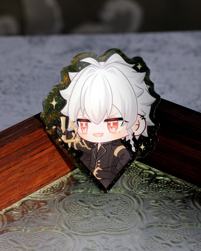 M.T.C日常/オンラインゲームシリーズ同人アクリルブローチ