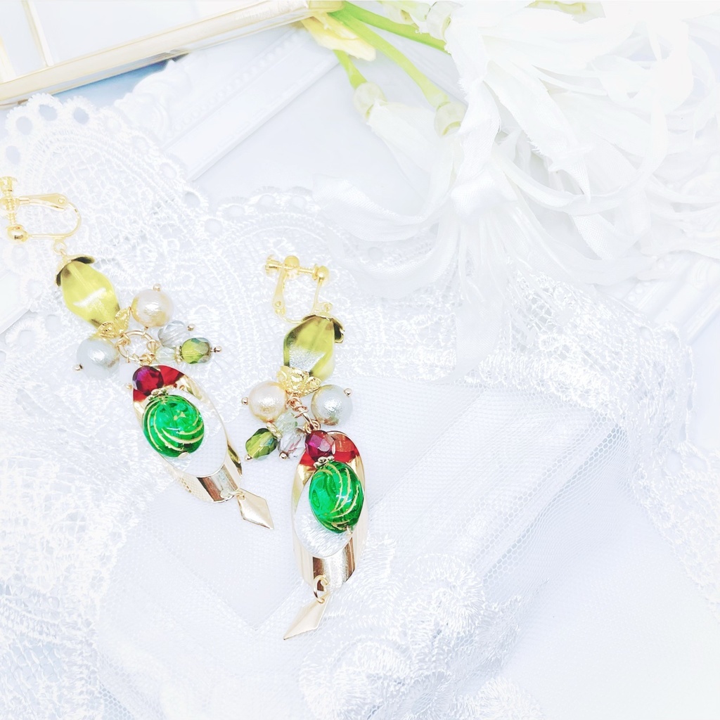 リゼロ 男子 イメージイヤリング