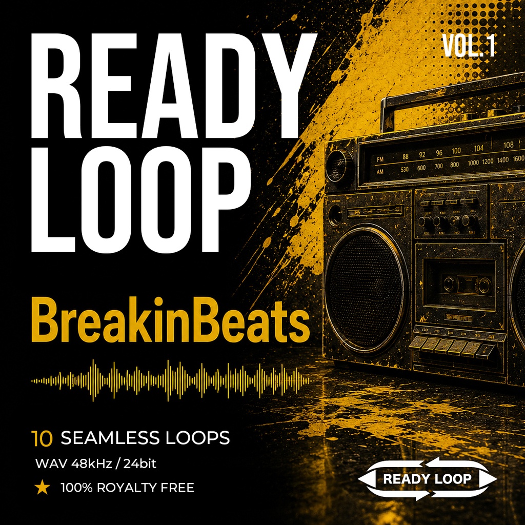 Breakin’ Beats 10 Loop Pack Vol.1 | Ready Loop