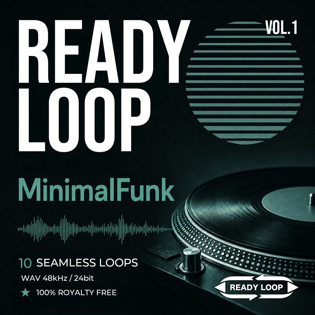Minimal Funk 10 Loop Pack Vol.1 | Ready Loop