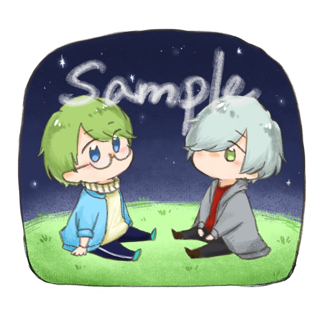月下アクキー
