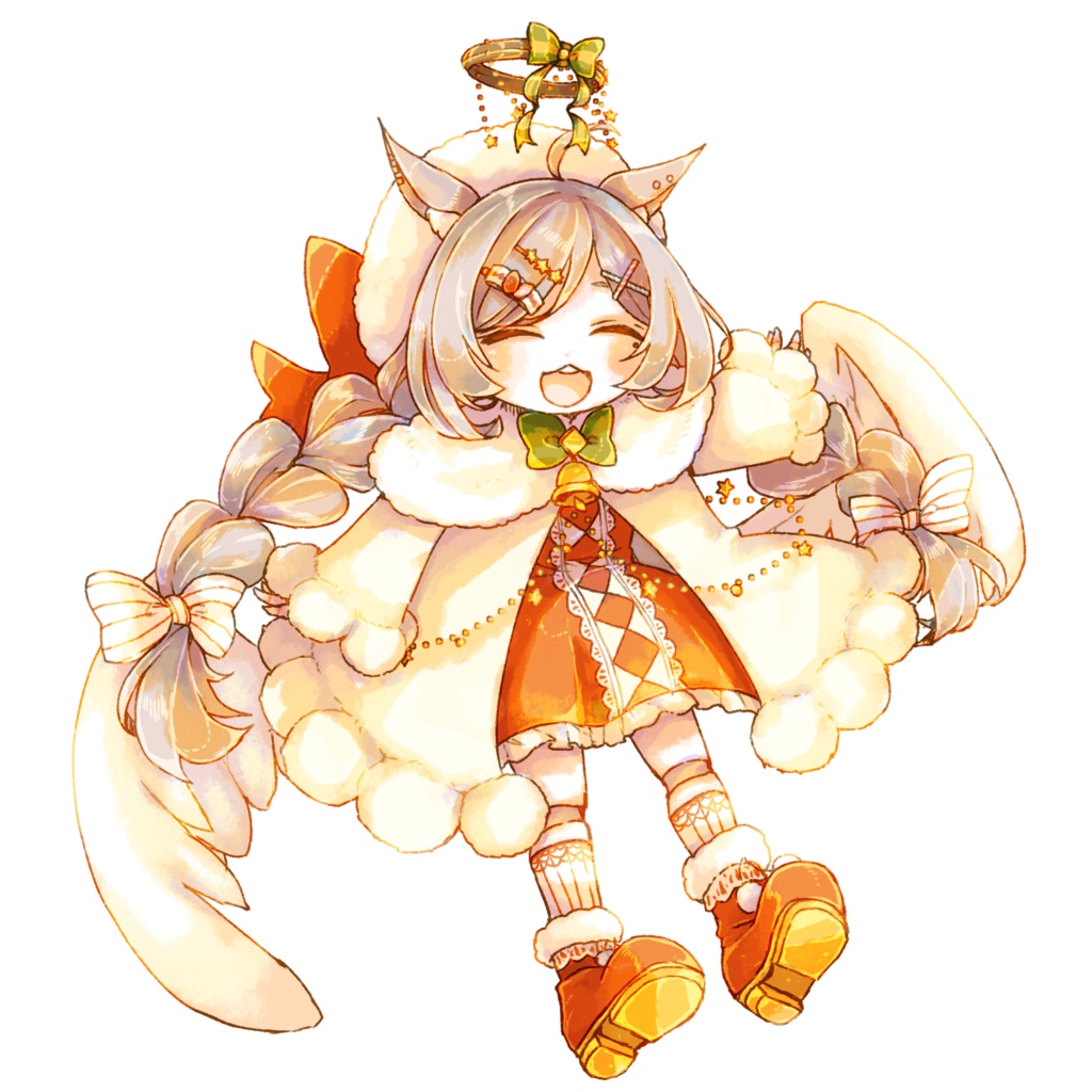 【兎ノおもち】クリスマス衣装アクキー