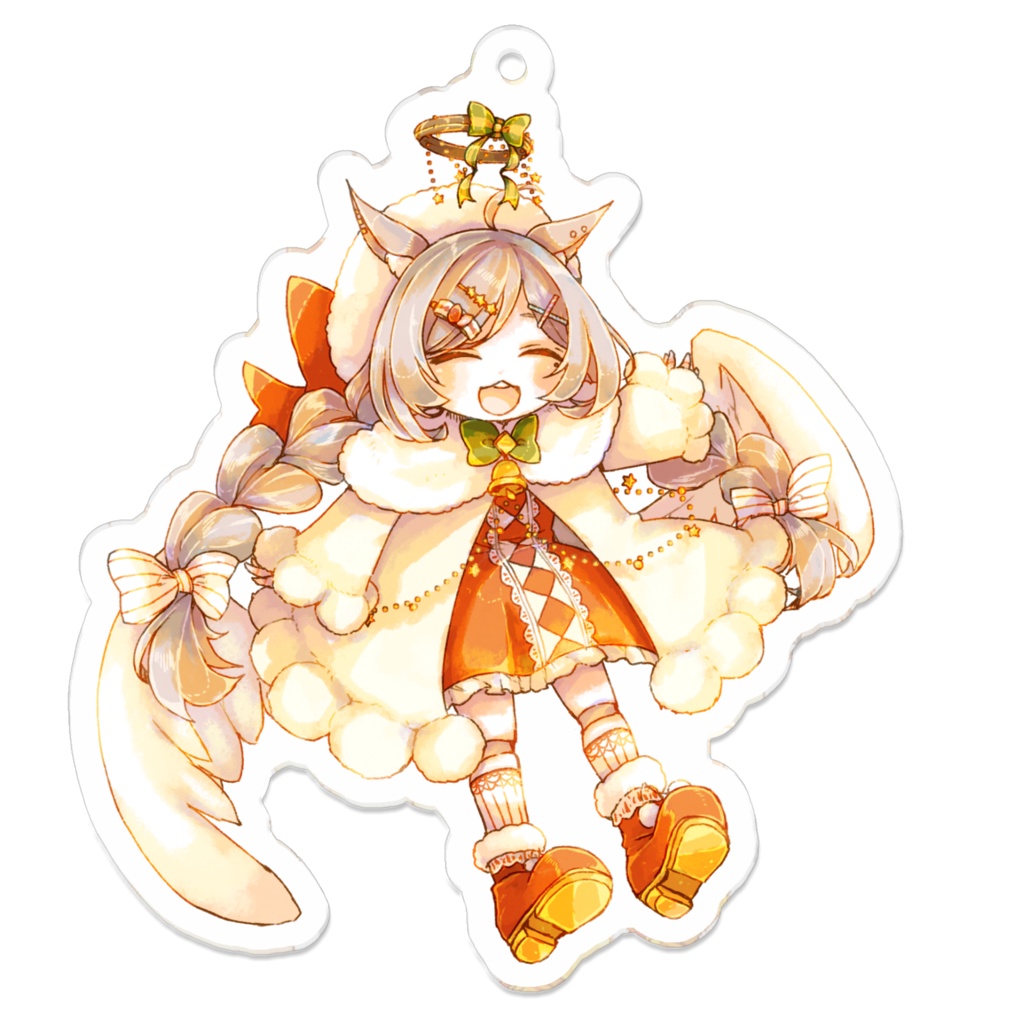 【兎ノおもち】クリスマス衣装アクキー
