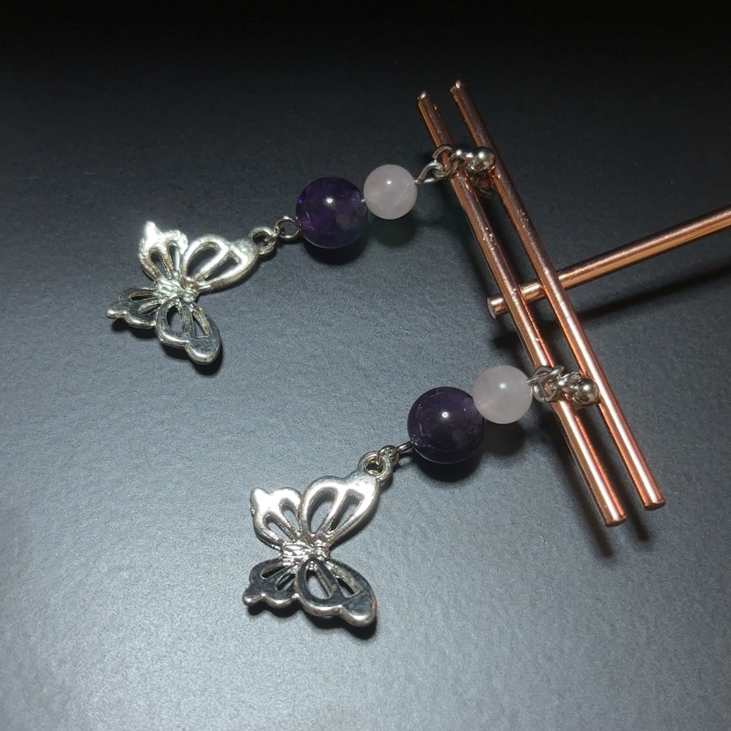 胡蝶しのぶ　鬼滅の刃　イメージピアス   ピアス　イメージアクセサリー