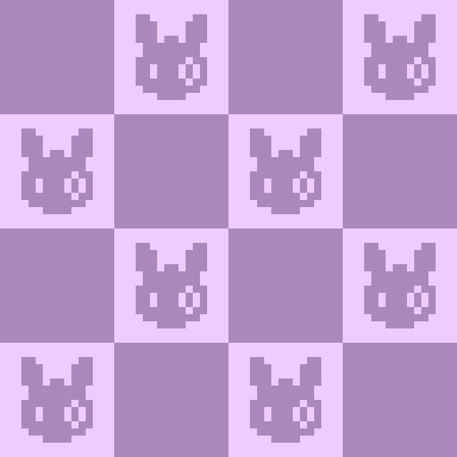 ドット絵 ボイチェビパターン背景素材