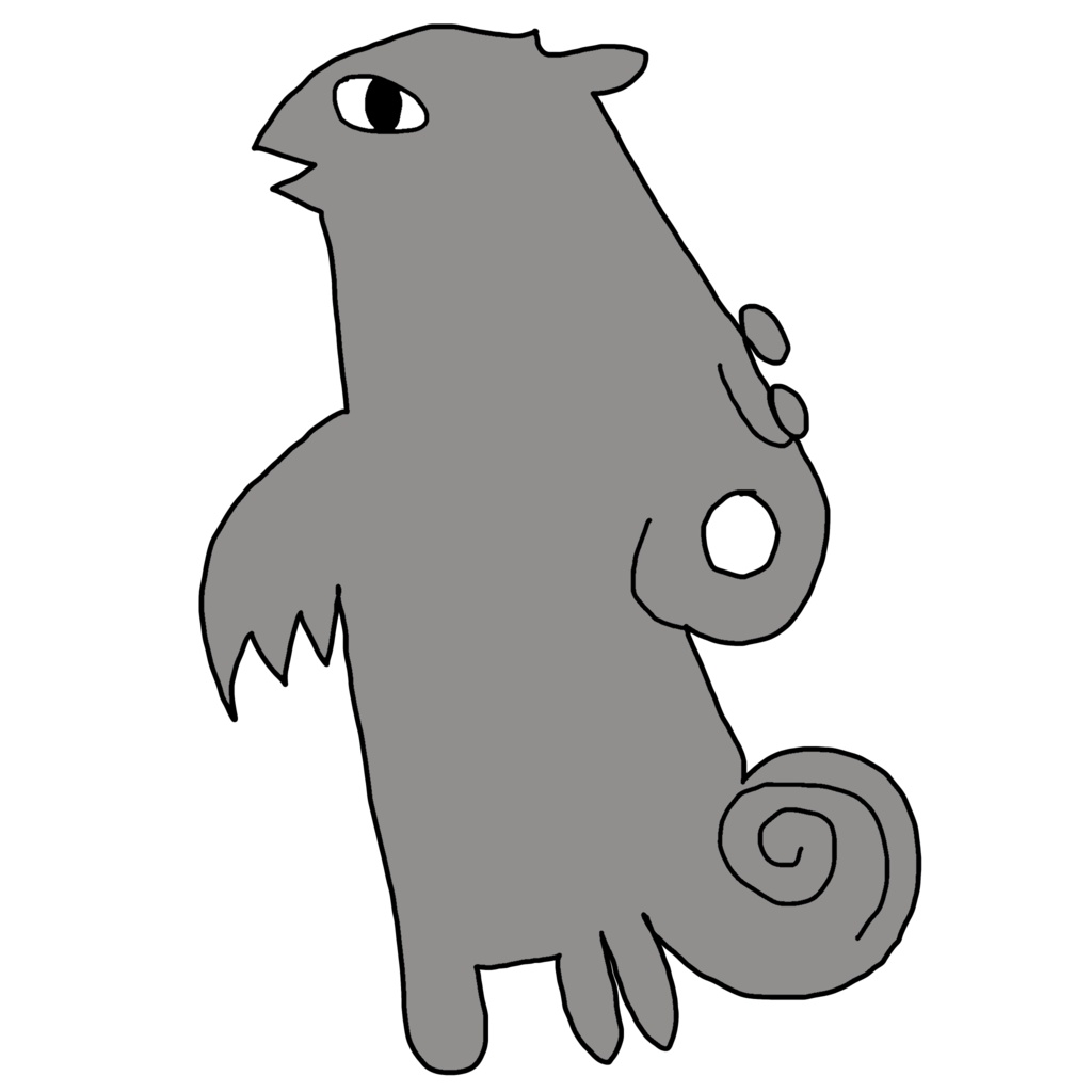 【本人よりなぜか人気】チジョウくんクリアキーホルダー