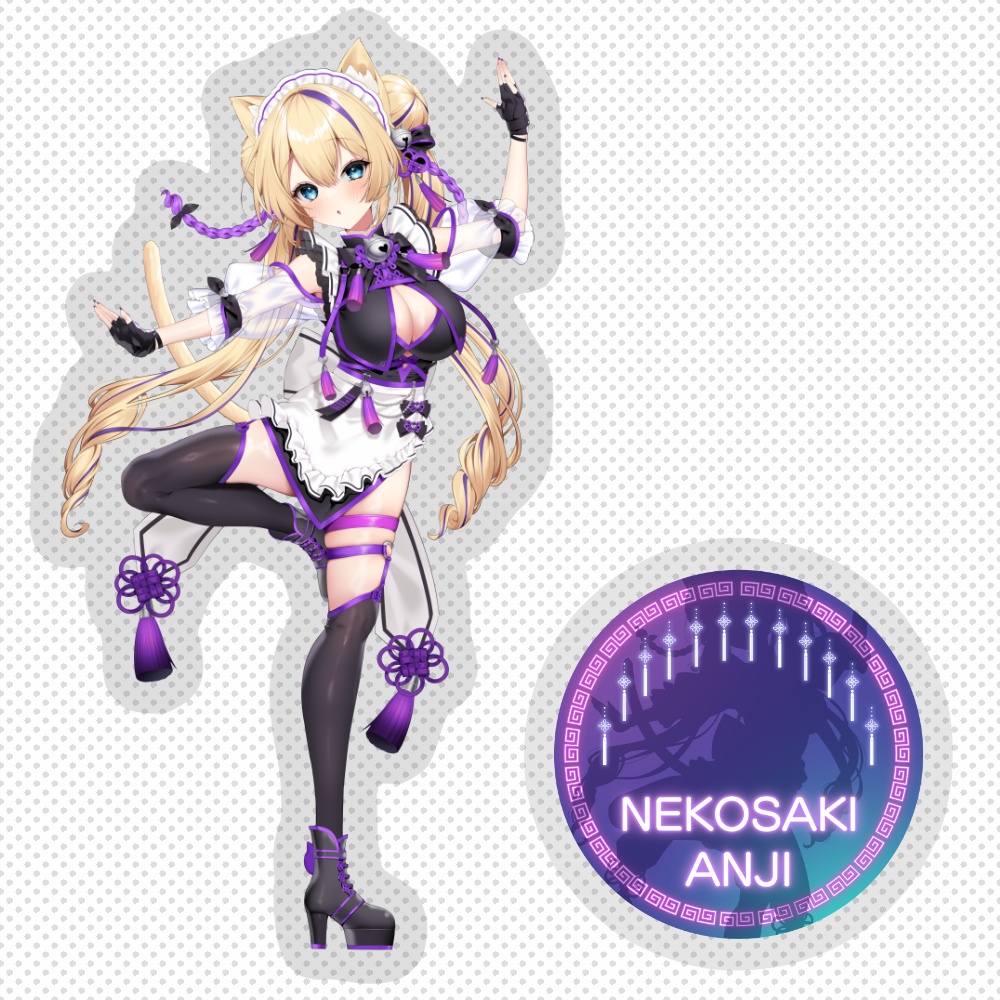 チャイナ衣装：アクリルスタンド
