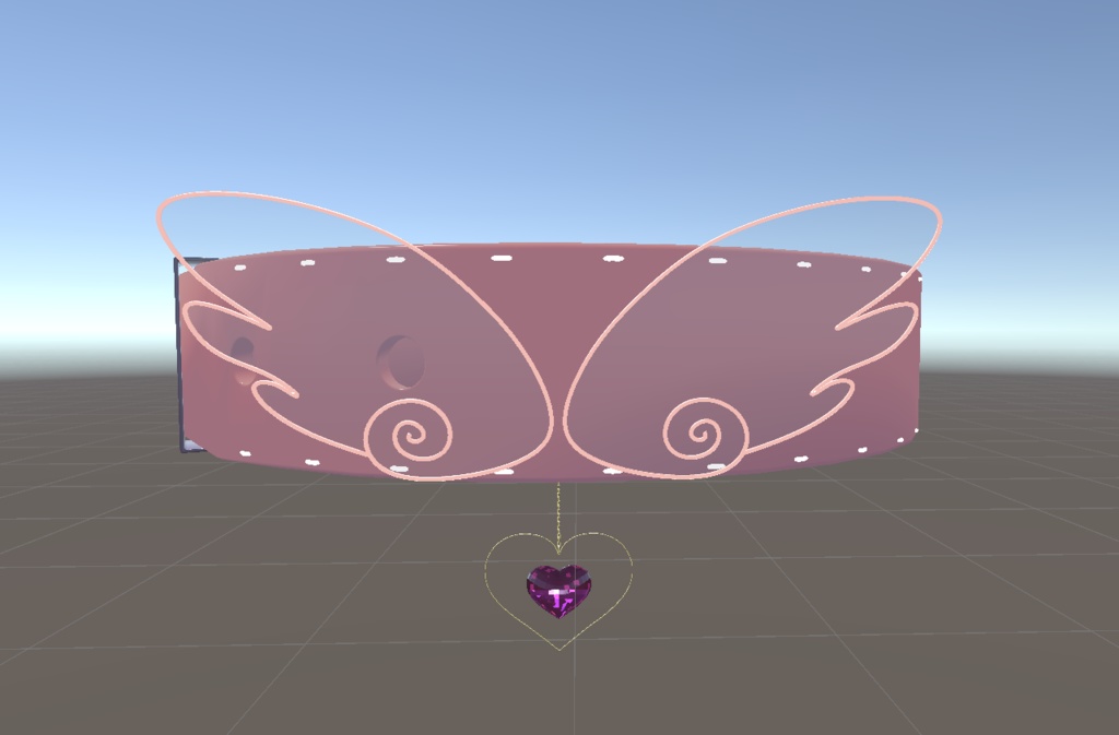 ハートのチョーカー