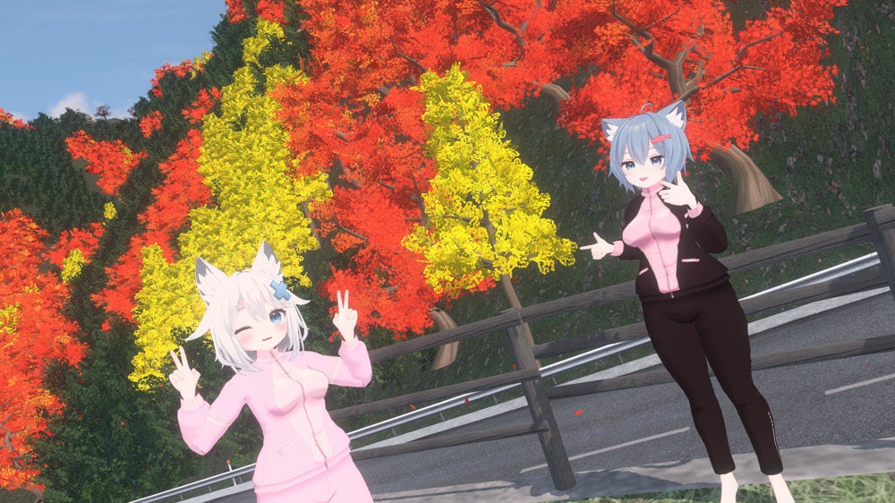 【ラスク&ミントちゃん用】6色ジャージ【VRC】