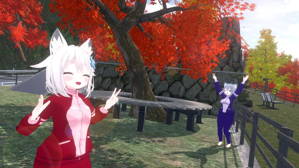 【ラスク&ミントちゃん用】6色ジャージ【VRC】