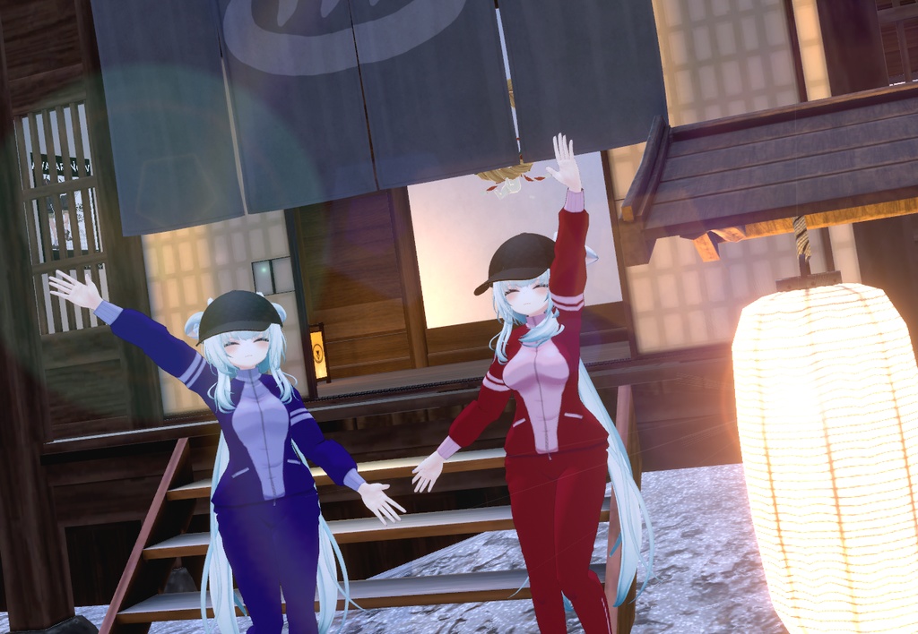 【梅雨ちゃん用】6色ジャージ【VRC】