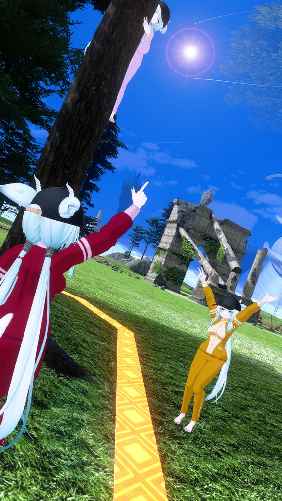 【梅雨ちゃん用】6色ジャージ【VRC】