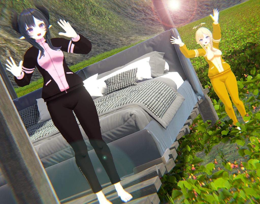 【ルキフェルちゃん用】6色ジャージ【VRC #MARUBODY】