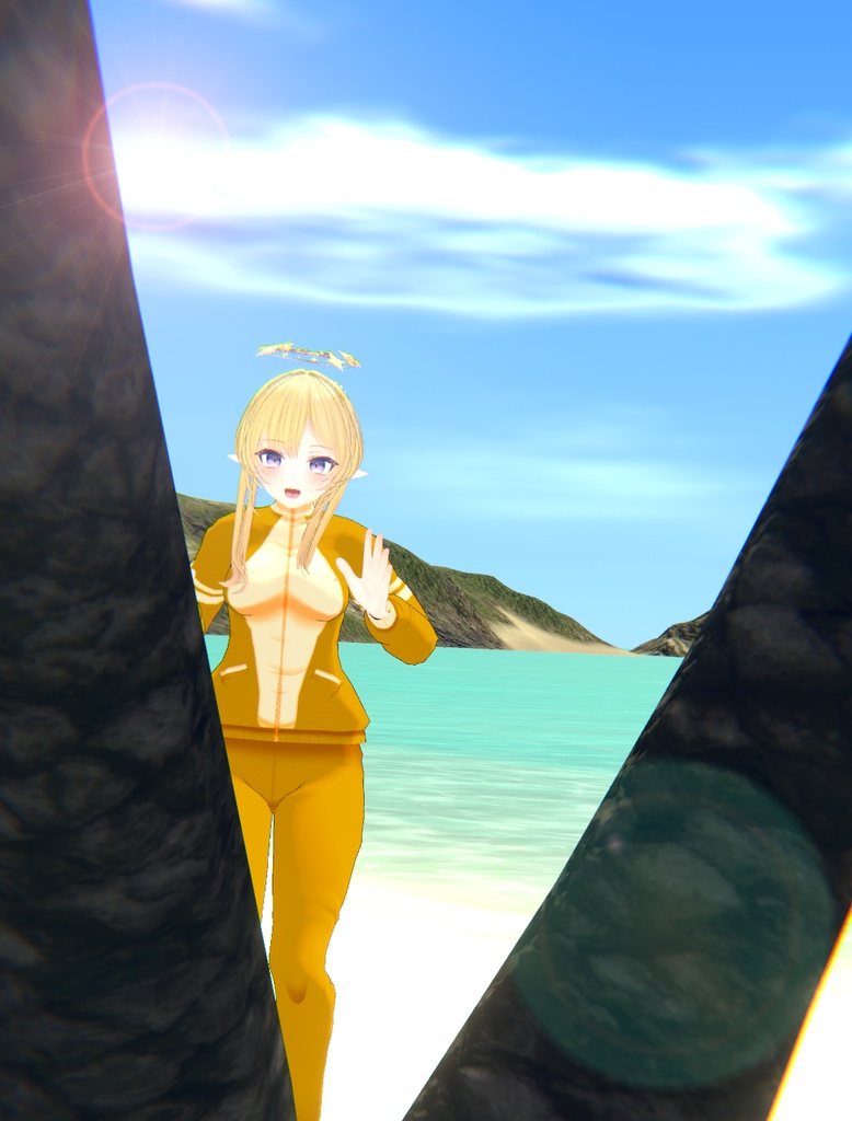 【ルキフェルちゃん用】6色ジャージ【VRC #MARUBODY】