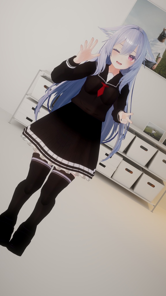 【桔梗ちゃん用】6色制服【VRC】