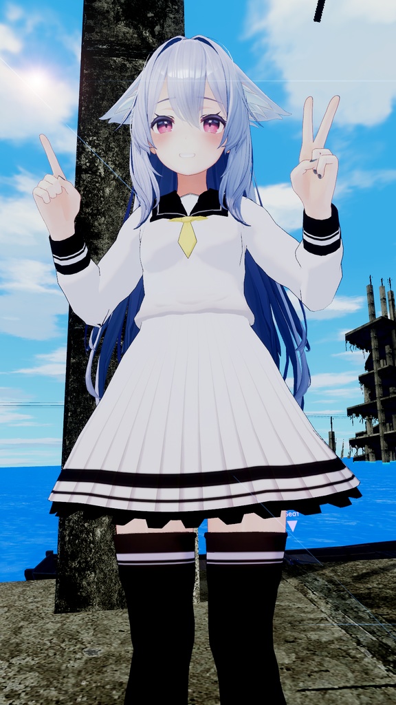 【桔梗ちゃん用】6色制服【VRC】