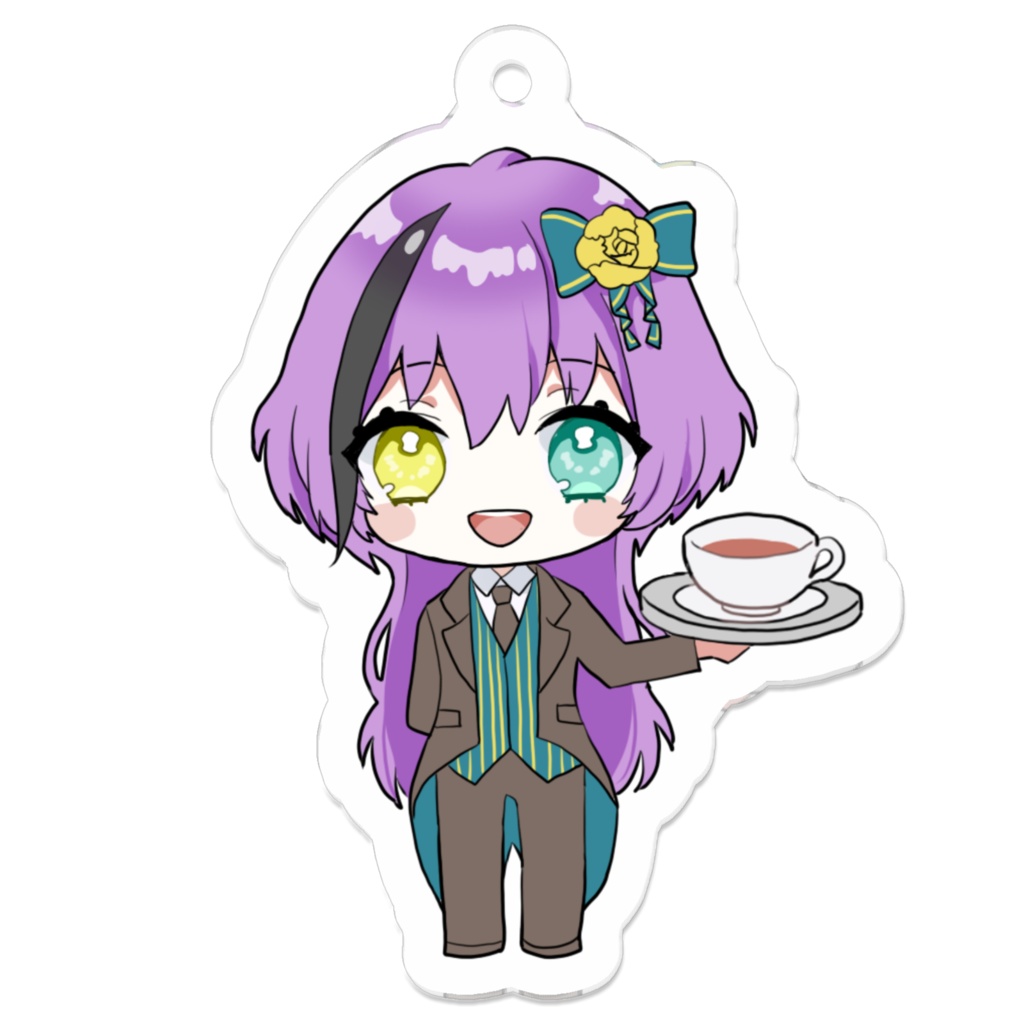 アクキー(コーティング)｢ナツキ_執事ver.｣