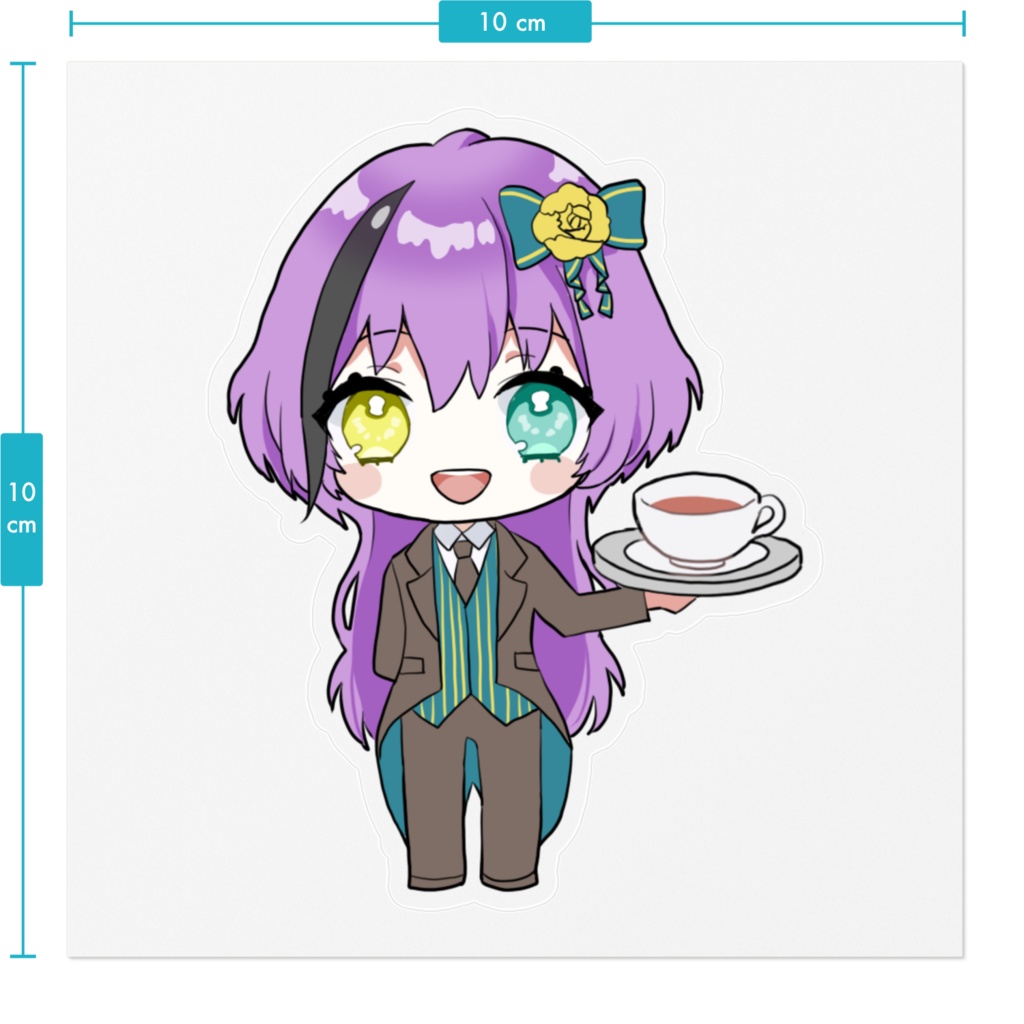 ステッカー「ナツキ_執事ver.」