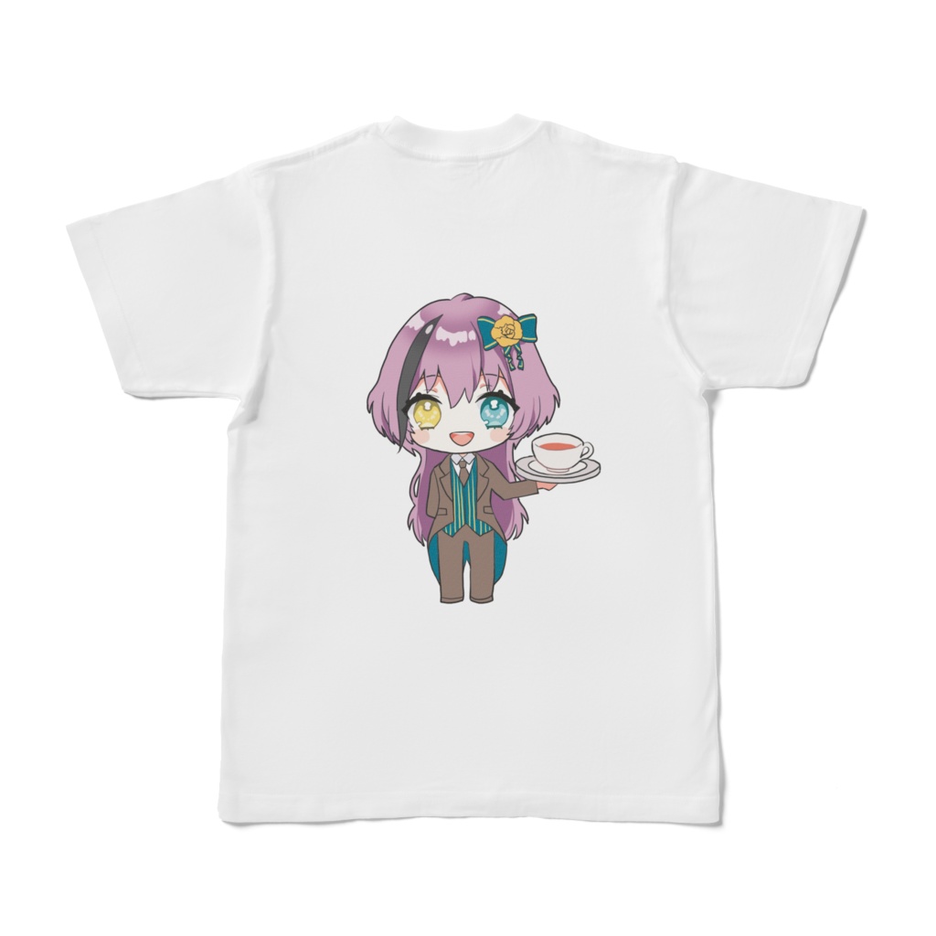 Tシャツ(バック)「ナツキ_執事ver.」