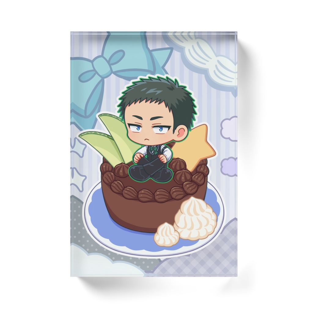 壮介とチョコケーキ/アクリルブロック