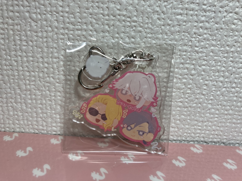 煉獄ギャルズアクキー【透明版】【水色版】