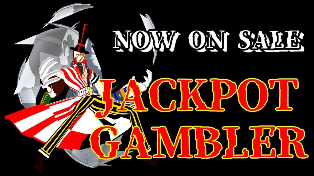 乱数卿ジャックポット3Dアバター用VRMモデル