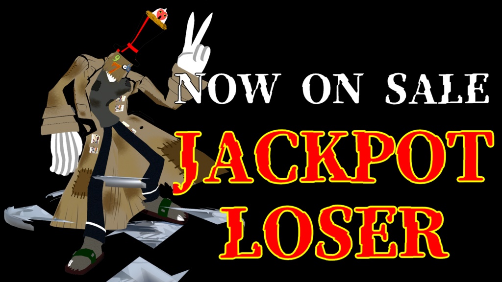 乱数卿ジャックポット3Dアバター用VRMモデル