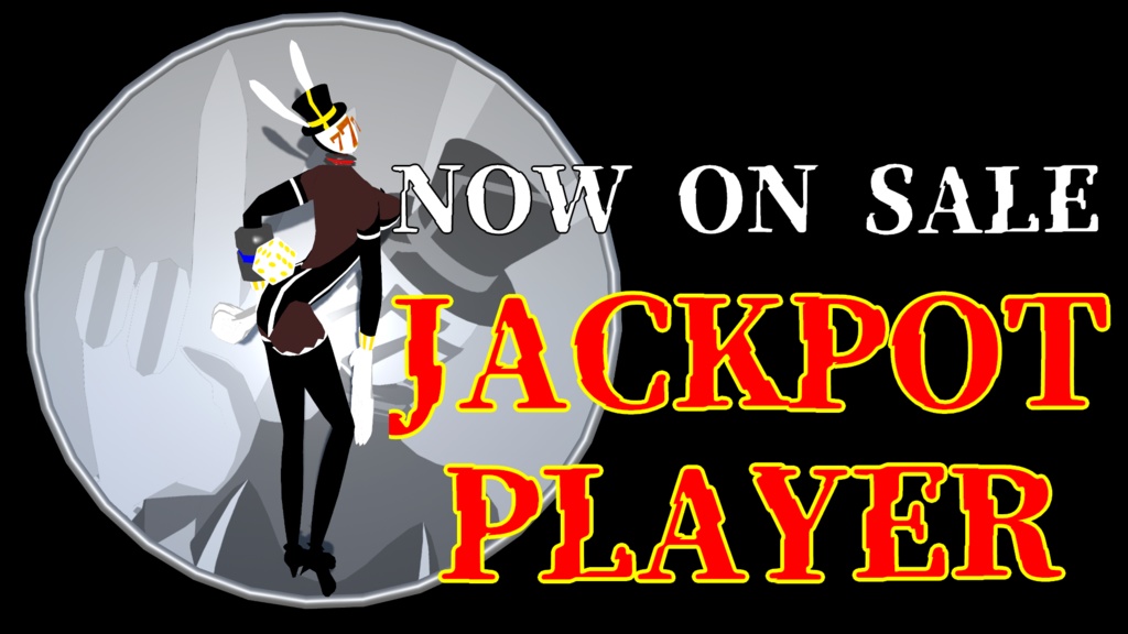 乱数卿ジャックポット3Dアバター用VRMモデル