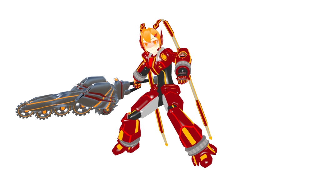 ギアスラッシュ.glbモデル【武器】