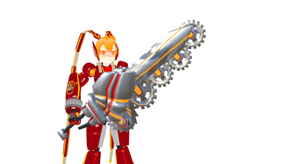 ギアスラッシュ.glbモデル【武器】