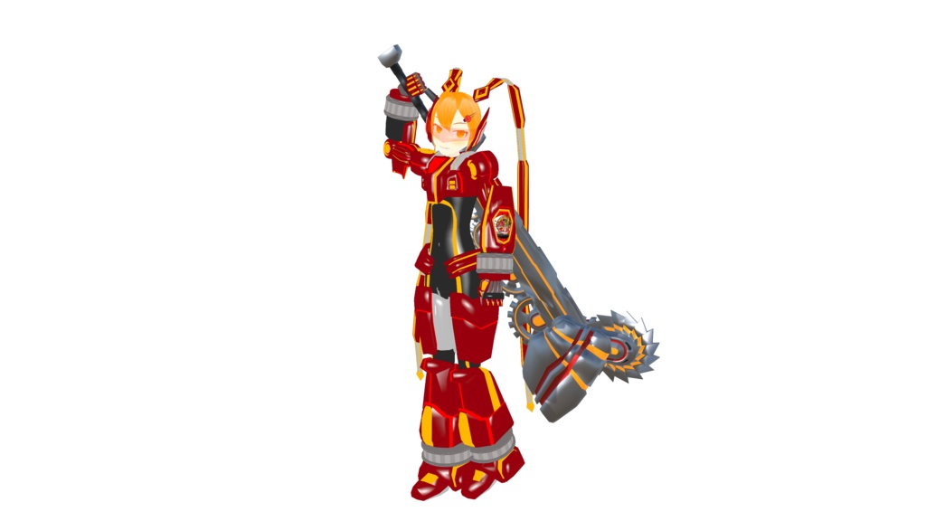 ギアスラッシュ.glbモデル【武器】