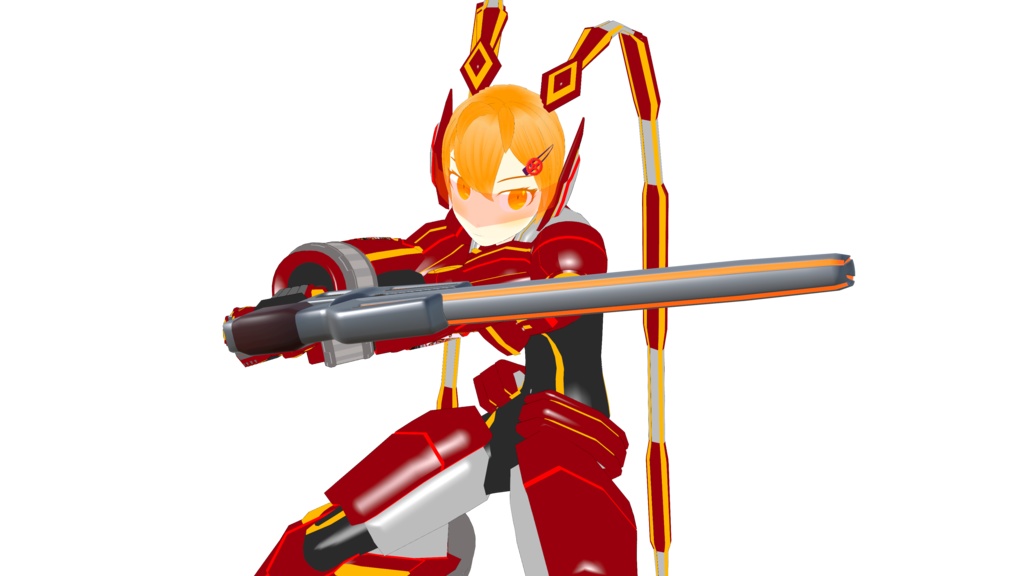 プラズマアークソード glb&fbxモデル【武器】