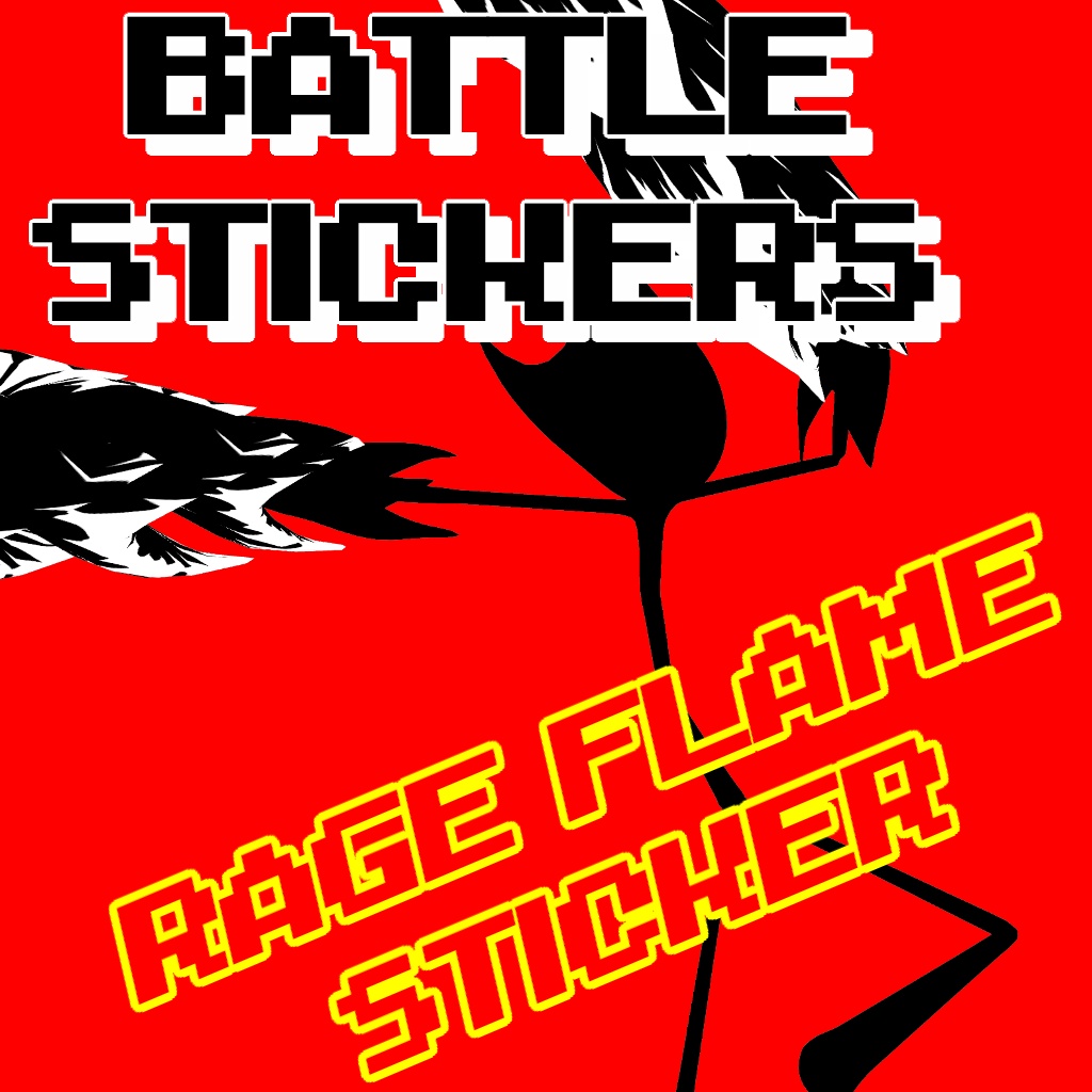 戦闘用棒人間3Dアバター Battle Stickers Villain's Conviction【VRM】