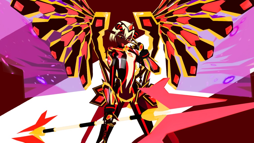 【3Dアバター】チョコレート・デーモン・アナベル【VRM】