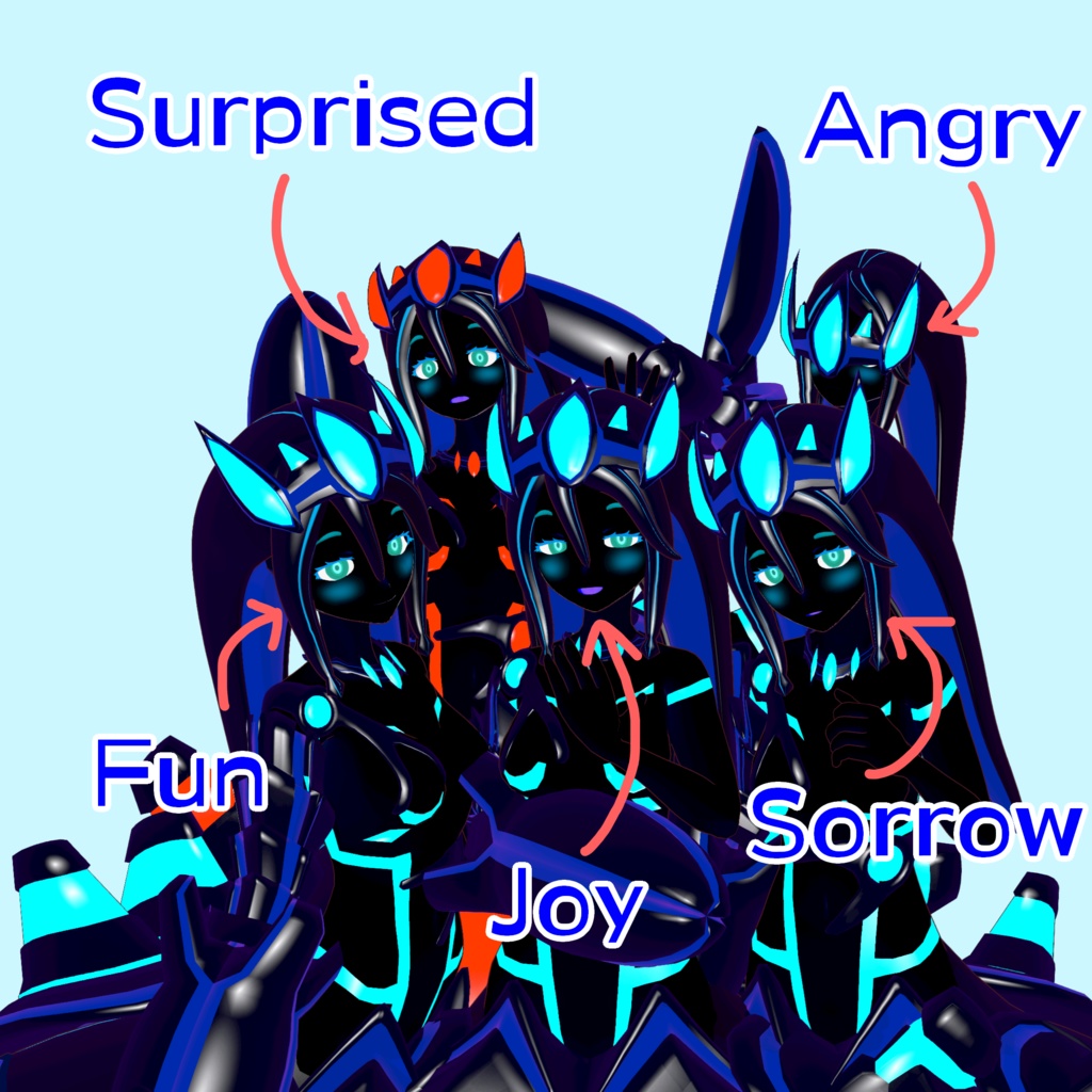 【3Dアバター】クランケル・フランケル【VRM】