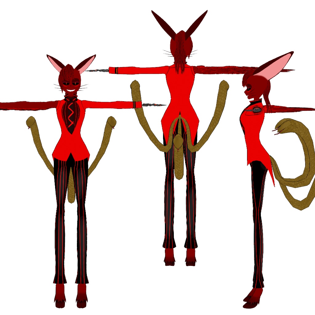 【3Dアバター】テクノ・バロネス【VRM】