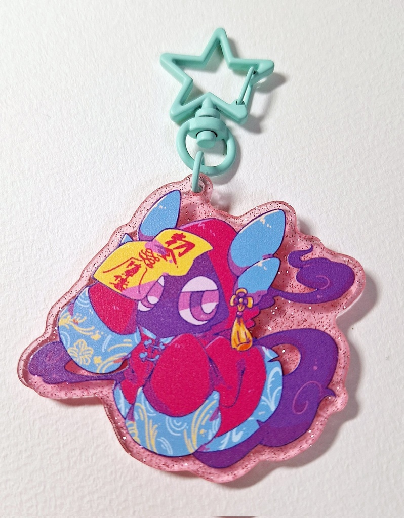 アクリルキーホルダー　チャイナレム