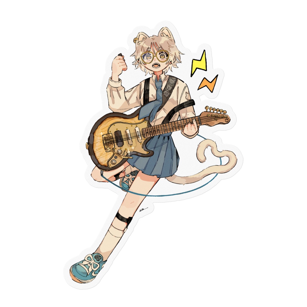 リコちゃんステッカー