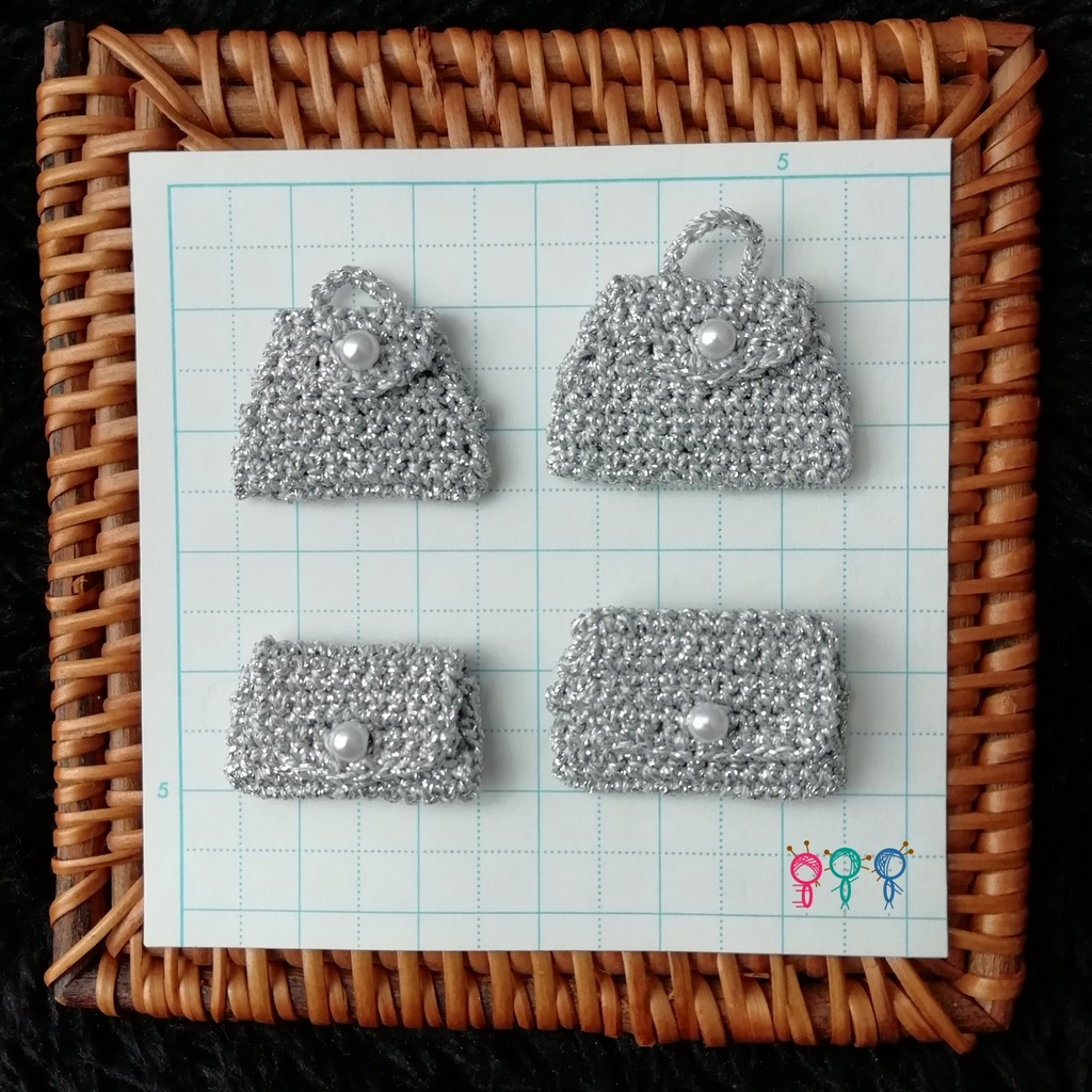 ミニチュアニット🧶パーティーバッグ