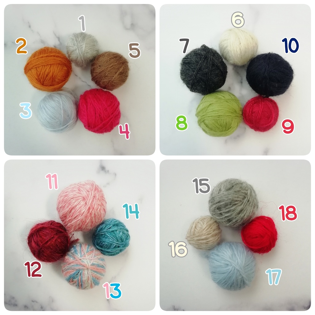 ミニチュアニット🧶ケーブルラインセーター