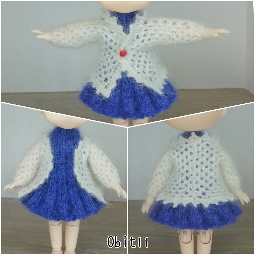 【1/12】グラニーモチーフカーディガン