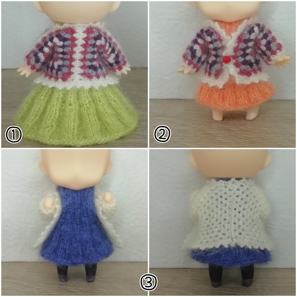 【1/16】グラニーモチーフカーディガン