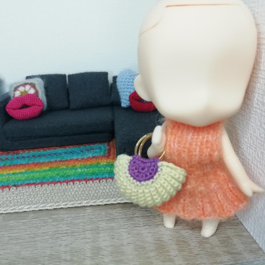 バイカラーリング👜バッグ